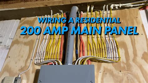 what gauge wire for 200 amp service|what size wire for a 200 amp service panel.